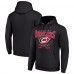 Толстовка Carolina Hurricanes Starter Black Team Logo Graphic Fleece Tri-Blend