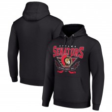 Толстовка Ottawa Senators Starter Team Logo Graphic Fleece Tri-Blend - Black