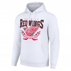Толстовка Detroit Red Wings Starter Team Logo Graphic Fleece Tri-Blend - White