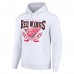 Толстовка Detroit Red Wings Starter Team Logo Graphic Fleece Tri-Blend - White