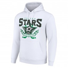 Толстовка Dallas Stars Starter Team Logo Graphic Fleece Tri-Blend - White