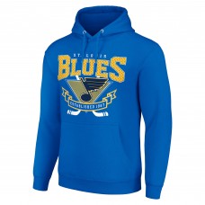 Толстовка St. Louis Blues Starter Team Logo Graphic Fleece Tri-Blend - Blue