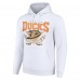 Толстовка Anaheim Ducks Starter Team Logo Graphic Fleece Tri-Blend - White