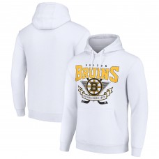 Толстовка Boston Bruins Starter Team Logo Graphic Fleece Tri-Blend - White