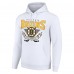 Толстовка Boston Bruins Starter Team Logo Graphic Fleece Tri-Blend - White