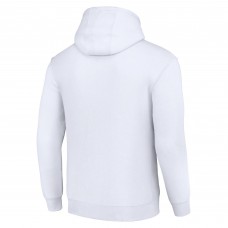 Толстовка Calgary Flames Starter Team Logo Graphic Fleece Tri-Blend - White