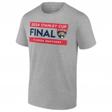 Футболка Florida Panthers 2024 Stanley Cup Final Roster - Steel