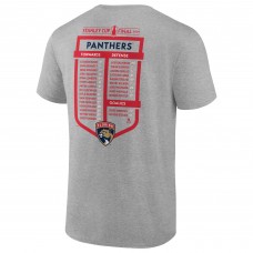 Футболка Florida Panthers 2024 Stanley Cup Final Roster - Steel