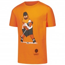 Футболка Philadelphia Flyers Mitchell & Ness Youth Gritty - Orange