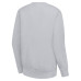 Женская свитшот New Jersey Devils G-III 4Her by Carl Banks Heather Gray Team Logo Tri-Blend Fleece Pullover