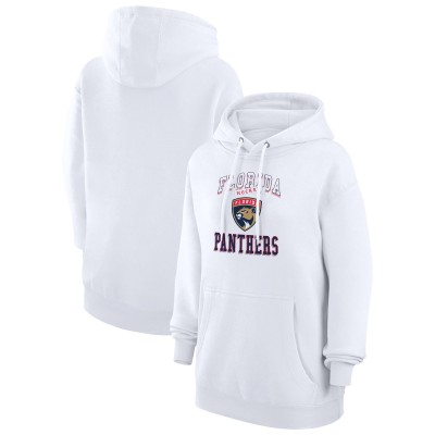 Толстовка Florida Panthers G-III 4Her by Carl Banks Womens Team Logo Tri-Blend Fleece - White