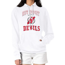 Женская толстовка New Jersey Devils G-III 4Her by Carl Banks White Team Logo Tri-Blend Fleece Женская толстовка New Jersey Devils G-III 4Her by Carl Banks White Team Logo Tri-Blend Fleece