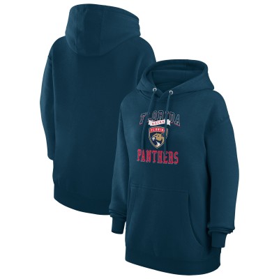 Толстовка Florida Panthers G-III 4Her by Carl Banks Womens Team Logo Tri-Blend Fleece - Navy