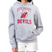 Женская толстовка New Jersey Devils G-III 4Her by Carl Banks Heather Gray Team Logo Tri-Blend Fleece Женская толстовка New Jersey Devils G-III 4Her by Carl Banks Heather Gray Team Logo Tri-Blend Fleece