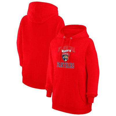 Толстовка Florida Panthers G-III 4Her by Carl Banks Womens Team Logo Tri-Blend Fleece - Red