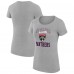 Футболка Florida Panthers G-III 4Her by Carl Banks Womens Team Logo Graphic Fitted - Heather Gray