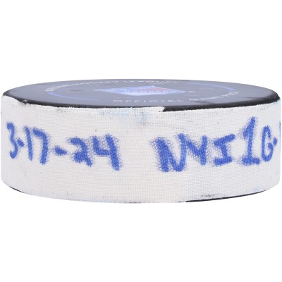 Шайба Шайба Bo Horvat New York Islanders Fanatics Authentic Game-Used Goal from March 17, 2024 Vs. New York Rangers - First of Two Goals Scored