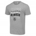 Футболка Los Angeles Kings Starter Four Team Name Logo - Heather Gray