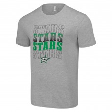 Футболка Dallas Stars Starter Four Team Name Logo - Heather Gray