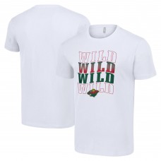 Футболка Minnesota Wild Starter White Four Team Name Logo