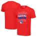 Футболка New York Rangers Starter Four Team Name Logo - Red