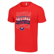 Футболка Washington Capitals Starter Four Team Name Logo - Red