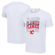 Футболка Calgary Flames Starter Four Team Name Logo - White