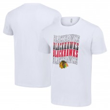 Футболка Chicago Blackhawks Starter Four Team Name Logo - White