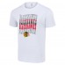 Футболка Chicago Blackhawks Starter Four Team Name Logo - White