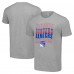 Футболка New York Rangers Starter Four Team Name Logo - Heather Gray