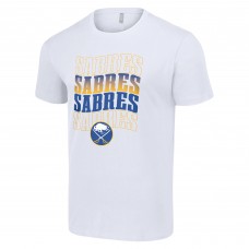 Футболка Buffalo Sabres Starter Four Team Name Logo - White