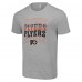 Футболка Philadelphia Flyers Starter Four Team Name Logo - Heather Gray