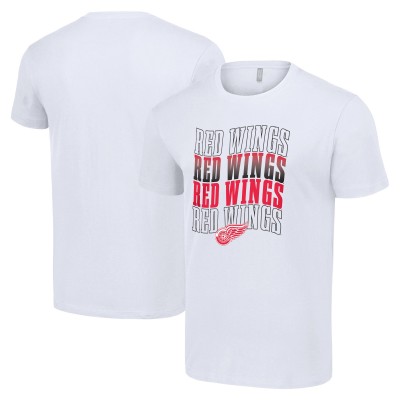 Футболка Detroit Red Wings Starter Four Team Name Logo - White