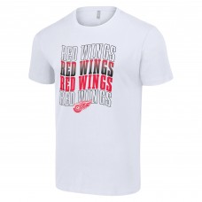 Футболка Detroit Red Wings Starter Four Team Name Logo - White Футболка Detroit Red Wings Starter Four Team Name Logo - White