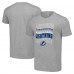 Футболка Tampa Bay Lightning Starter Four Team Name Logo - Heather Gray