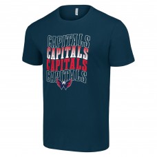 Футболка Washington Capitals Starter Four Team Name Logo - Navy
