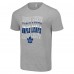 Футболка Toronto Maple Leafs Starter Four Team Name Logo - Heather Gray
