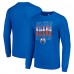 Футболка с длинным рукавом Edmonton Oilers Starter Four Team Name Logo Graphic - Royal
