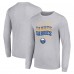 Футболка с длинным рукавом Buffalo Sabres Starter Four Team Name Logo Graphic - Heather Gray