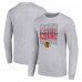 Футболка с длинным рукавом Chicago Blackhawks Starter Four Team Name Logo Graphic - Heather Gray Футболка с длинным рукавом Chicago Blackhawks Starter Four Team Name Logo Graphic - Heather Gray