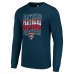 Футболка с длинным рукавом Florida Panthers Starter Four Team Name Logo Graphic - Navy