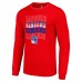 Футболка с длинным рукавом New York Rangers Starter Four Team Name Logo Graphic - Red
