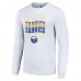Футболка с длинным рукавом Buffalo Sabres Starter White Four Team Name Logo Graphic