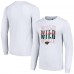 Футболка с длинным рукавом Minnesota Wild Starter White Four Team Name Logo Graphic