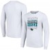 Футболка с длинным рукавом San Jose Sharks Starter Four Team Name Logo Graphic - White