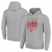 Толстовка Calgary Flames Starter Four Team Name Logo Fleece - Heather Gray