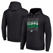 Толстовка Dallas Stars Starter Four Team Name Logo Fleece - Black