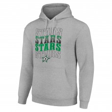 Толстовка Dallas Stars Starter Four Team Name Logo Fleece - Heather Gray