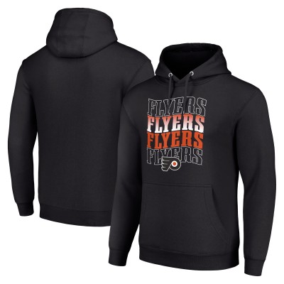 Толстовка Philadelphia Flyers Starter Four Team Name Logo Fleece - Black