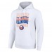Толстовка New York Islanders Starter Four Team Name Logo Fleece - White